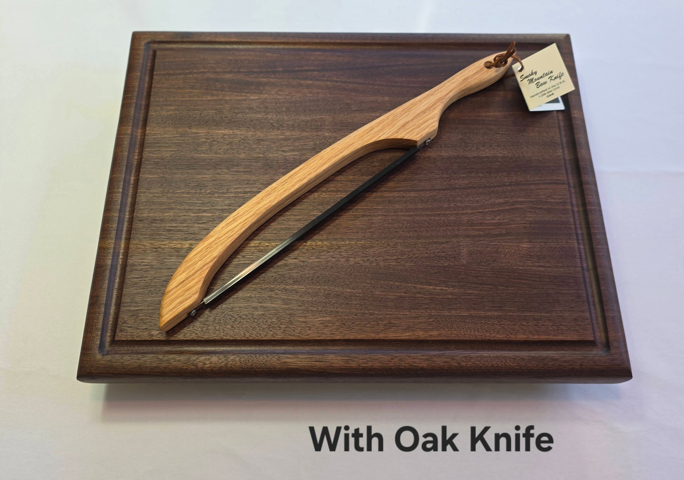 Large Black Walnut Cutting Board: Handcrafted Walnut Butcher Block